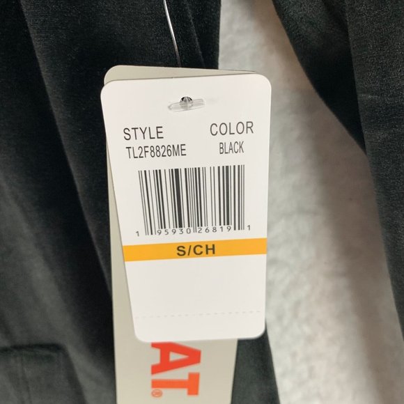 32 Degrees Velour Hoodie Women Small Black Polyester Stretch Drop-Shoulder 7547 - Picture 3 of 8